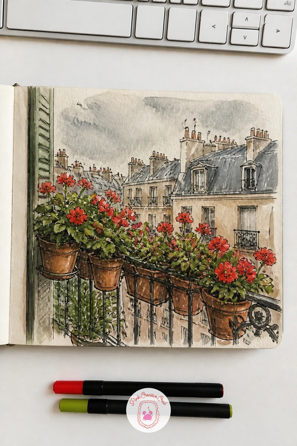 28 What to Draw in a Sketchbook on a Rainy Day in the City