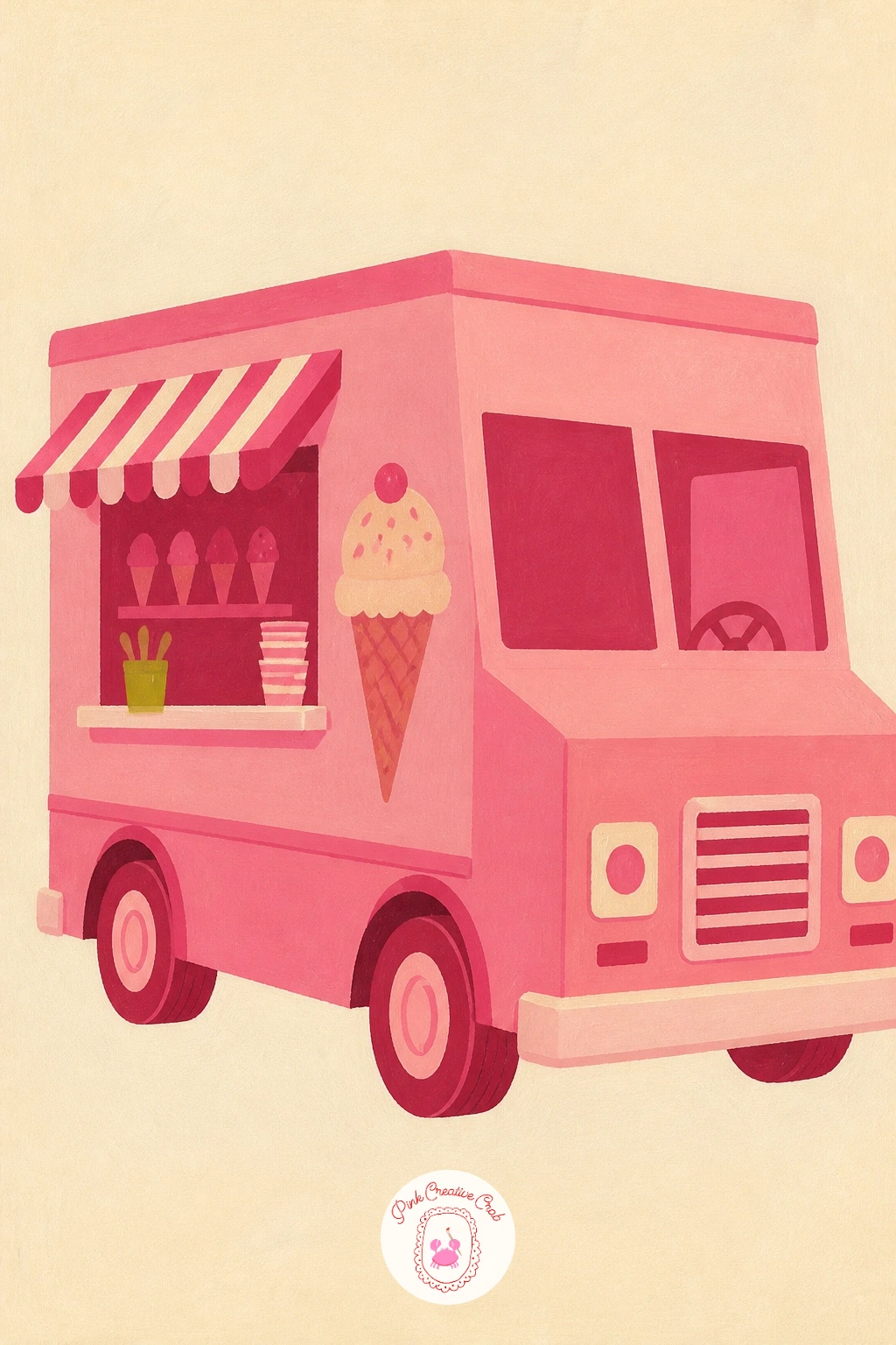 28 Pink Painting Ideas of Strawberry Cakes, Peony Jugs and Little Pink Cafes