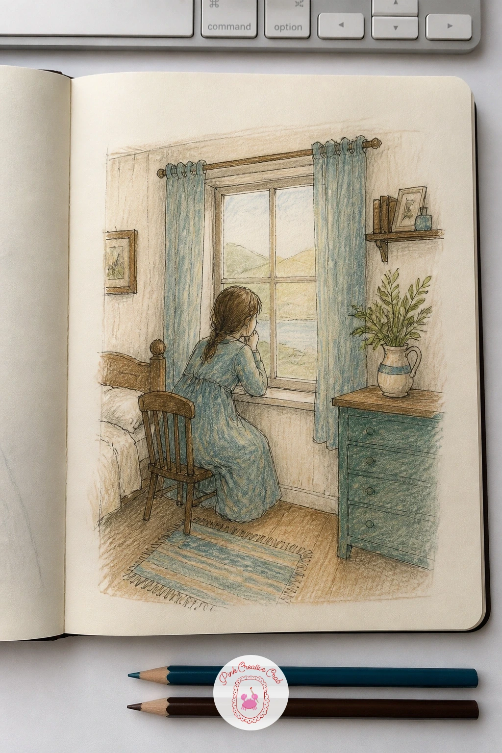 Scenes From Your Favorite Book — Open the book you reread most often and flip to a scene you can picture clearly without looking at the page. How to fill your