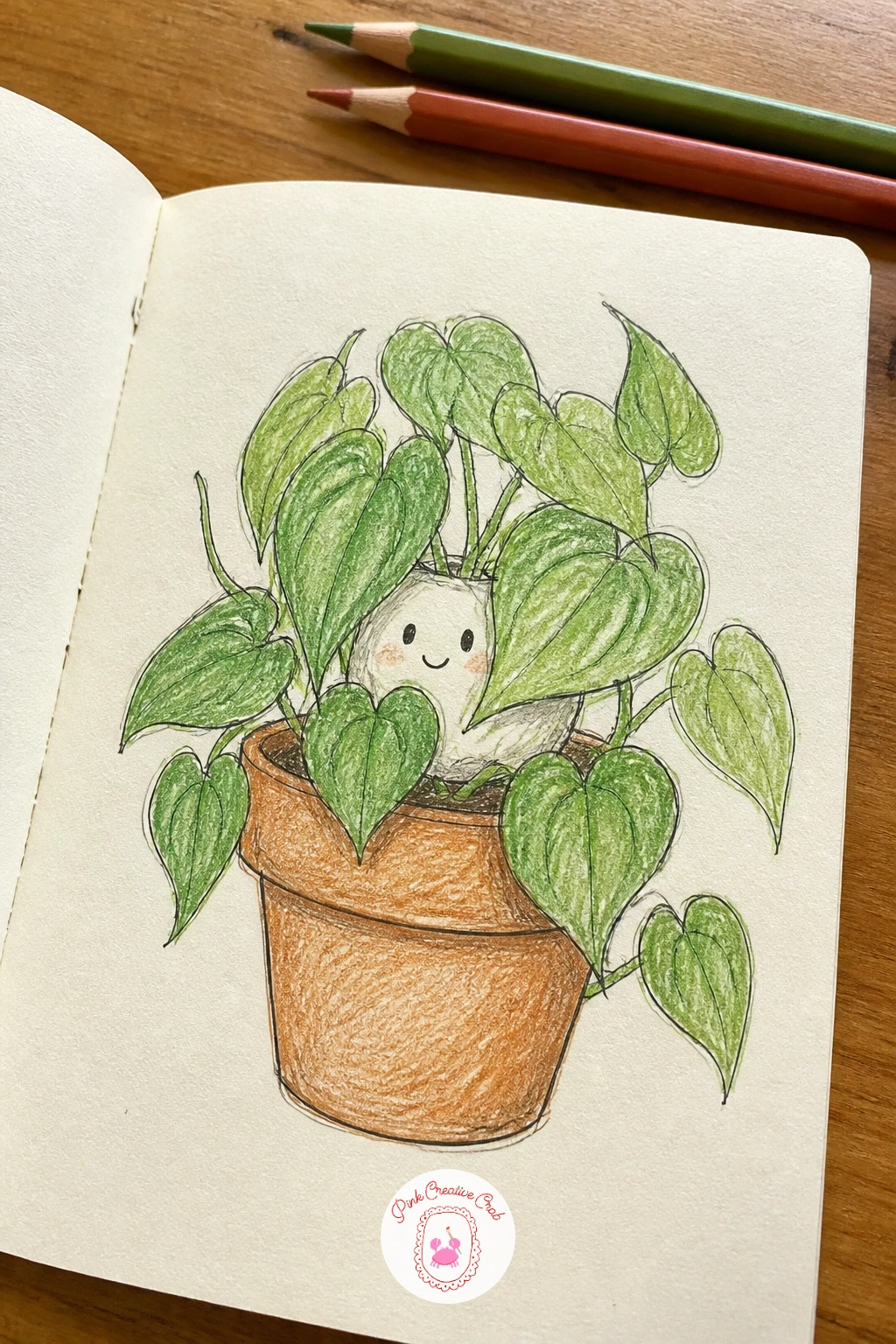 Houseplants Drawn As Characters — Look at the plants on your windowsill and notice which one always seems to be leaning, drooping or reaching somewhere. How to