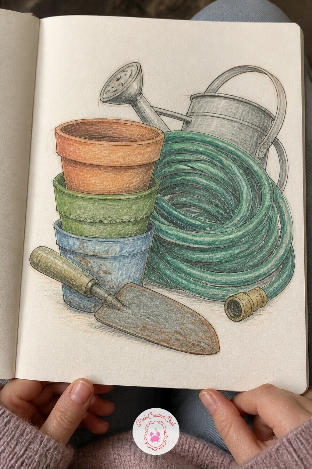 Things In The Garden Shed — Open the shed or garage door and look at what has accumulated there, a trowel, a coil of hose, a stack of plant pots. How to fill