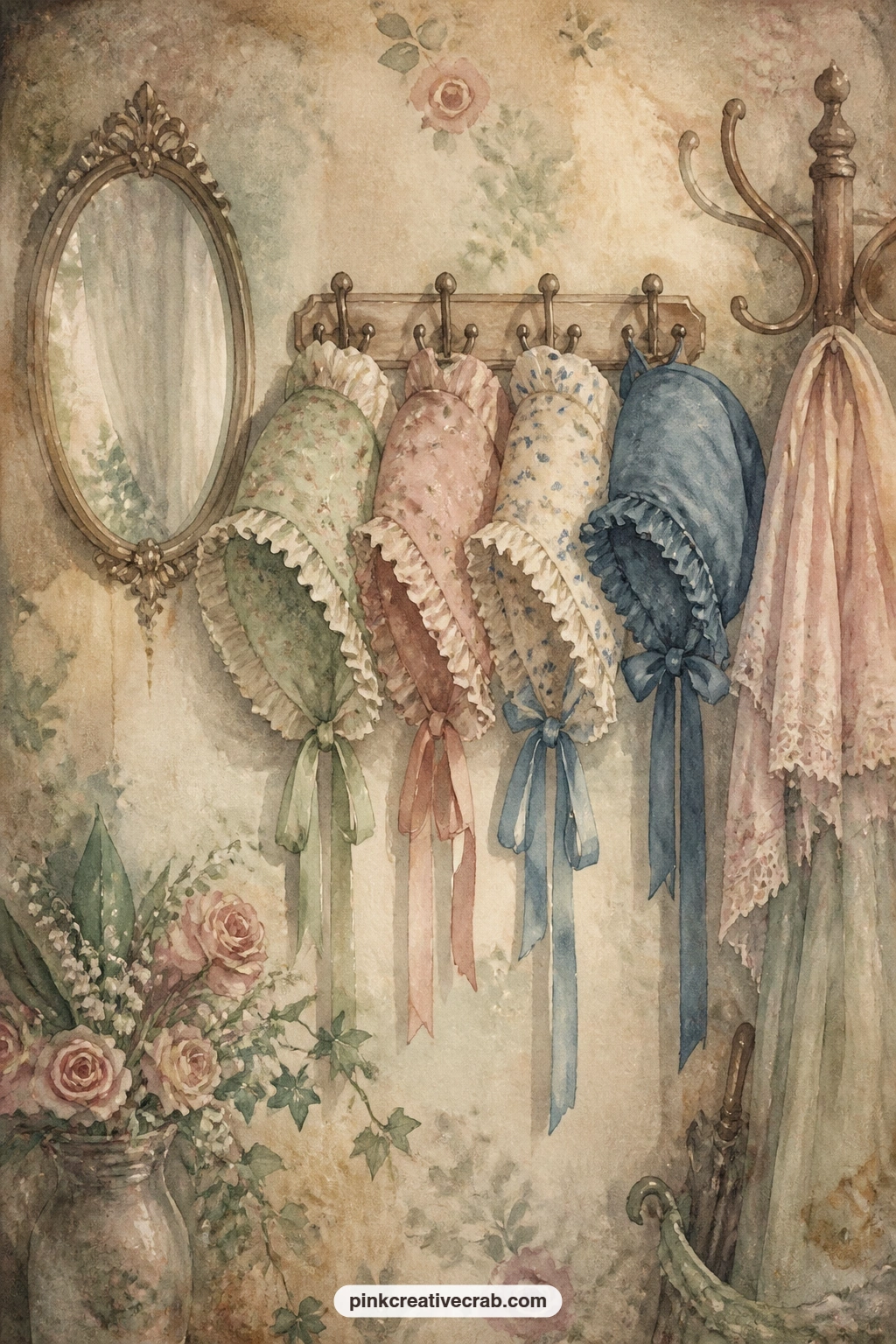 27 Free Little Women Junk Journal Pages With Orchard House Rooms and March Sister Letters