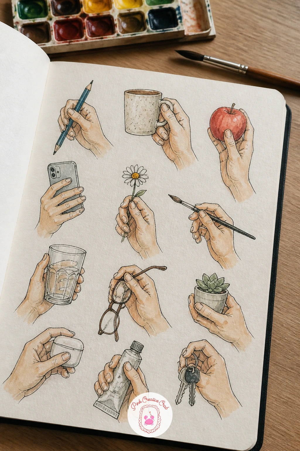 33 Sketchbook Fillers of Fridge Shelves, Handbag Treasures and Kitchen Drawers