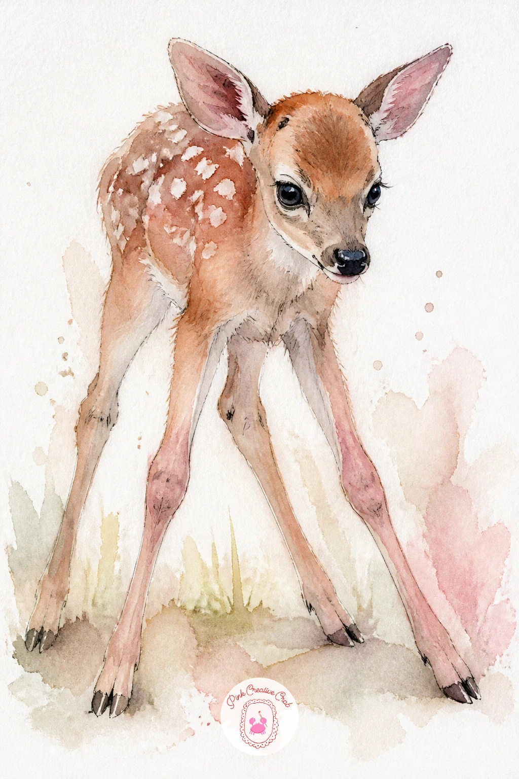 Fawn Wobbling on Brand New Legs — Capture the particular awkwardness of a newborn fawn here, which is really a lesson in proportion: its legs are already