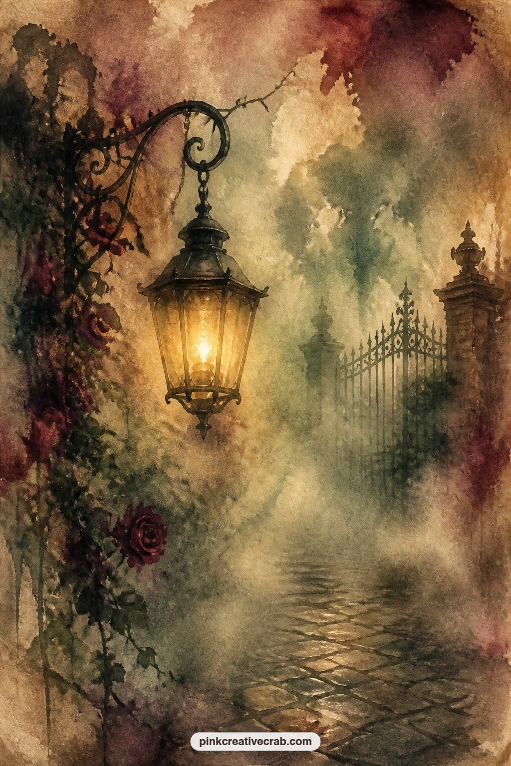 31 Free Edgar Allan Poe Junk Journal Pages With Ravens, Candlelit Desks and Misty Gothic Mansions