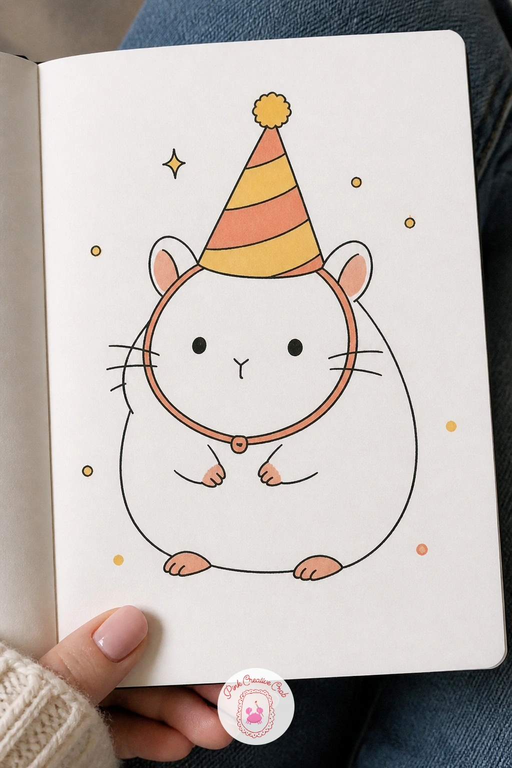 28 Hamster Doodle Ideas of Chubby Cheeks, Sunflower Seeds and Tiny Wheel Workouts