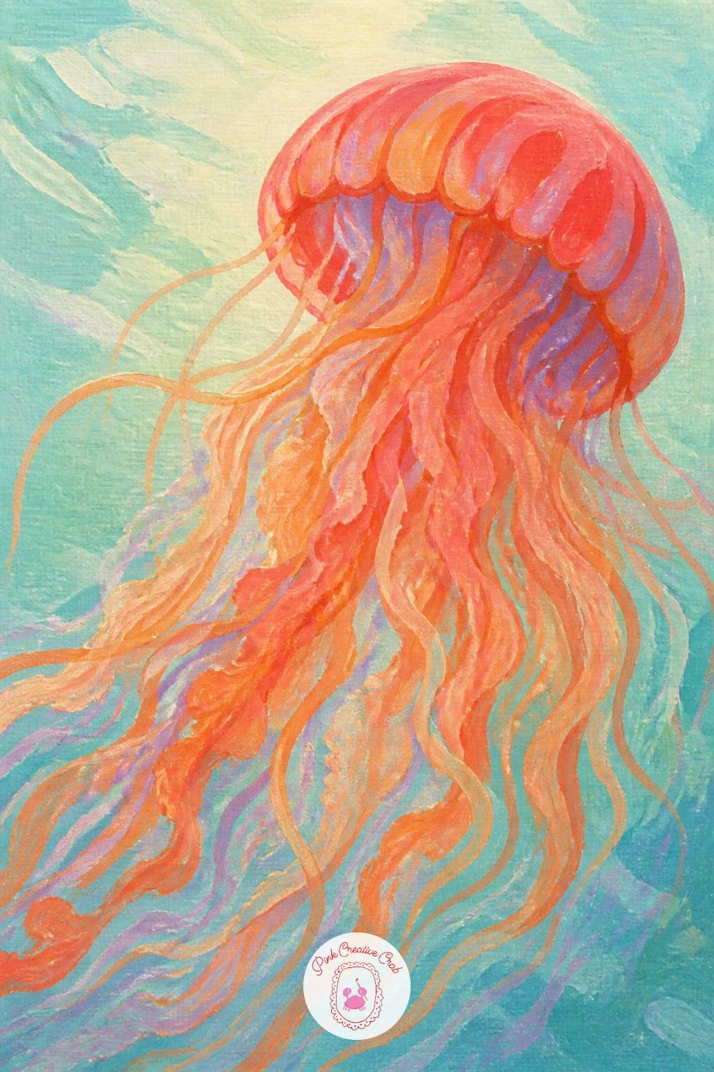 Lion's Mane Jellyfish — The lion's mane jellyfish is the most dramatic shape on this list, with tendrils that flow and tangle like hair rather than hanging in