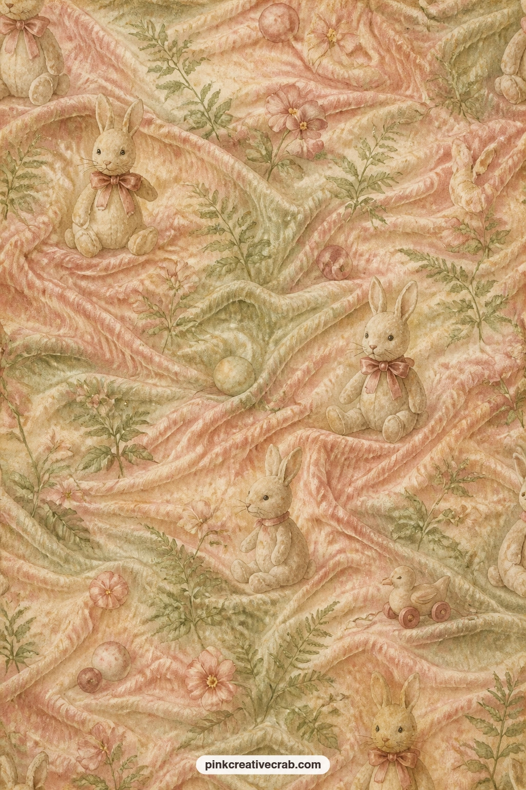 Soft Velvet Texture Pattern printable page — Use this soft velvet texture under a photo of a favourite childhood toy, as a pocket lining inside the front