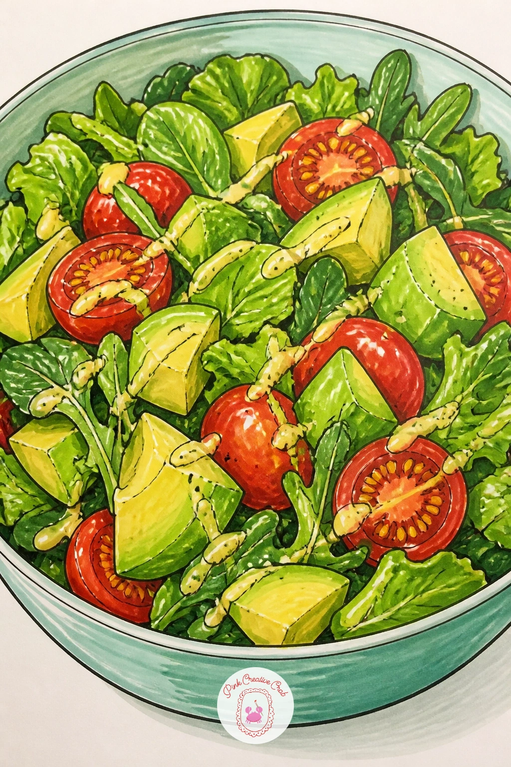 Avocado Salad Bowl With Tomatoes — Build a fresher companion piece to the guacamole bowl: a salad bowl with avocado chunks, cherry tomatoes and a handful of