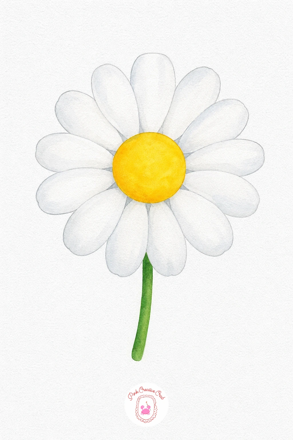 10 Free Flower Template Outlines to Trace and Paint in Watercolor ...