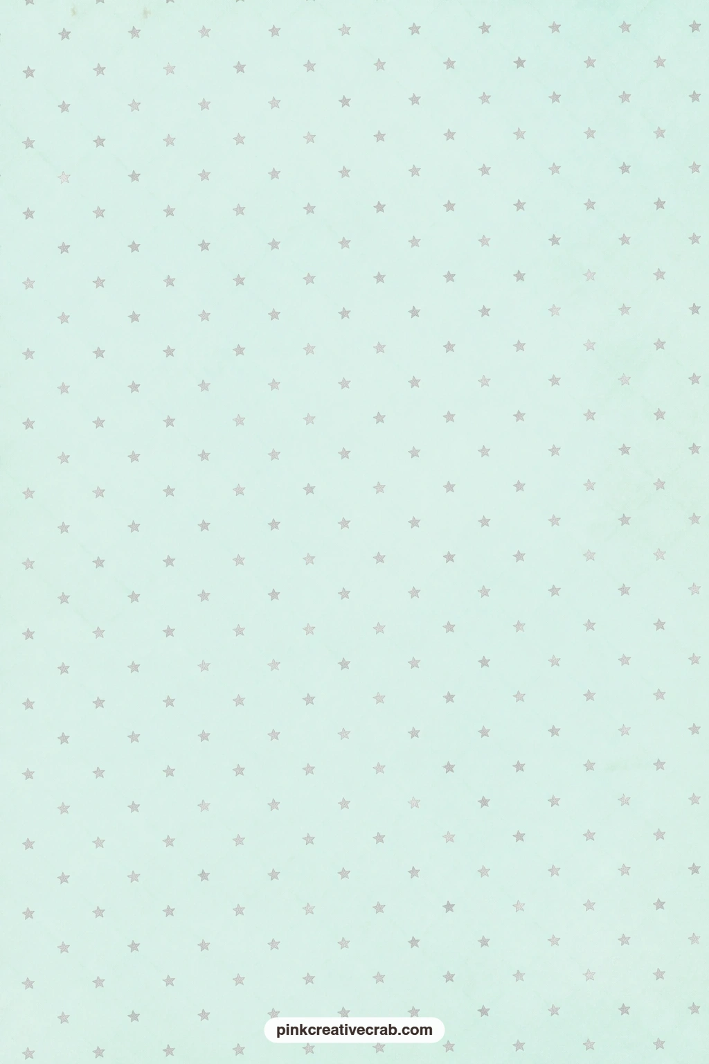 Tiny Silver Stars Paper printable page — Use this one as the base layer under a photo corner or a doll die cut, letting the soft scatter of stars read as quiet