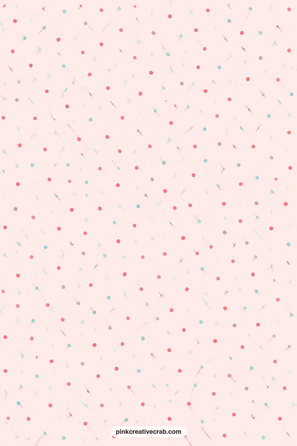 Diner Tabletop Dot Paper printable page — Use as a background for a recipe card page, the scattered dots and dashes echo an old diner counter without feeling