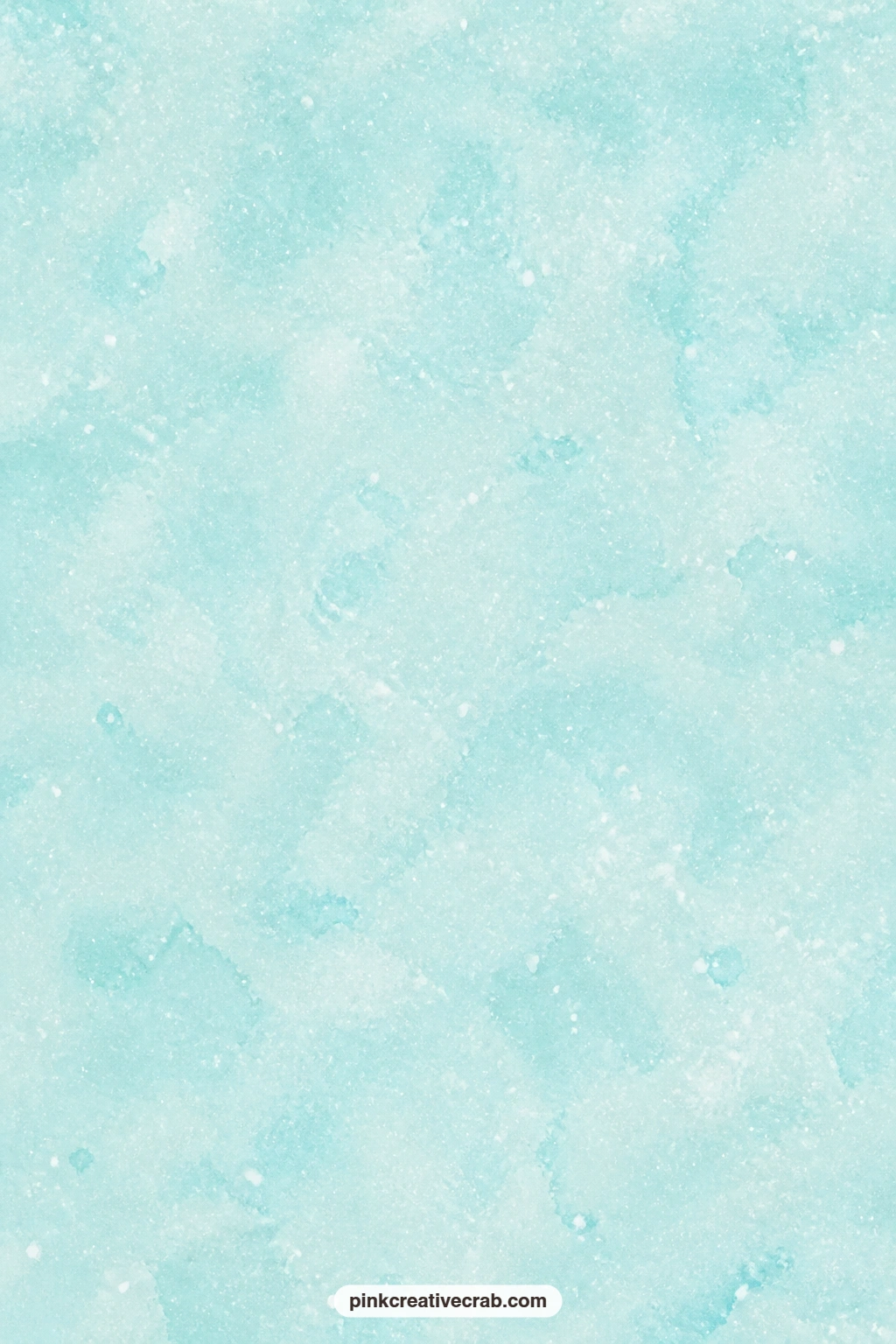 Aqua Speck Wash Paper printable page — Scattered white specks sit over a soft aqua watercolor wash, a light base for mounting a photo corner or tucking behind