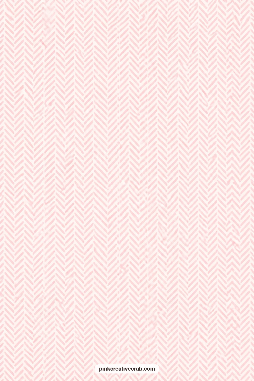 Herringbone Texture Paper printable page — Soft pink herringbone lines a book cover with a bit of texture, the slanted weave reading as more tailored than a